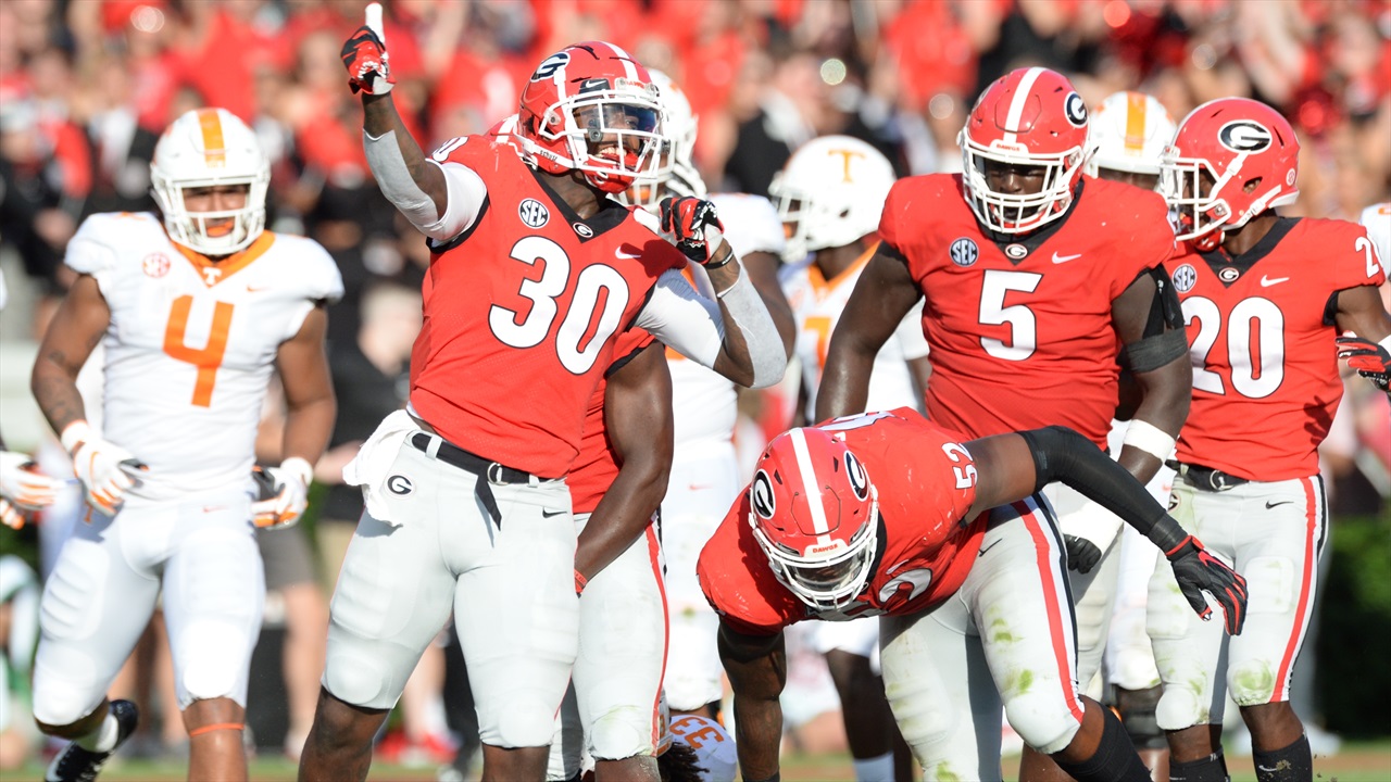 Georgia football vs. Tennessee game on CBS is one of top matchups