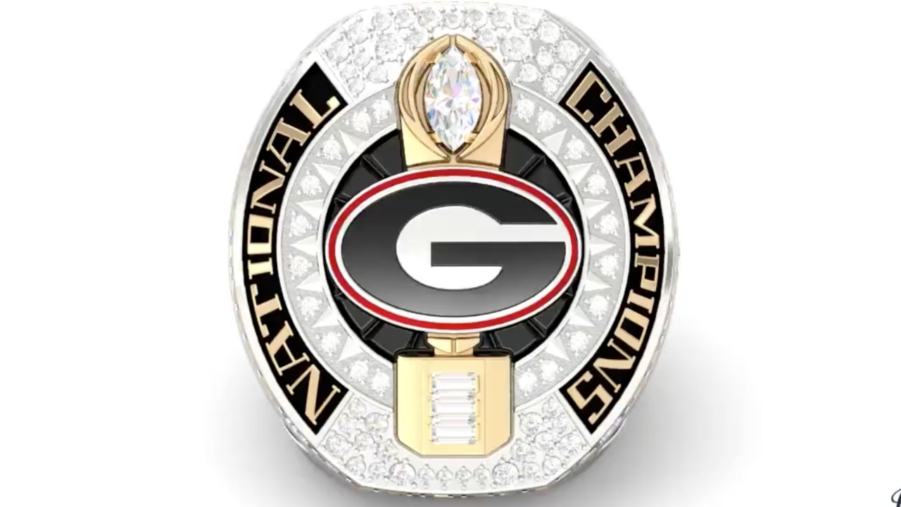 Bulldogs Give First Look at National Championship Rings Dawg Post
