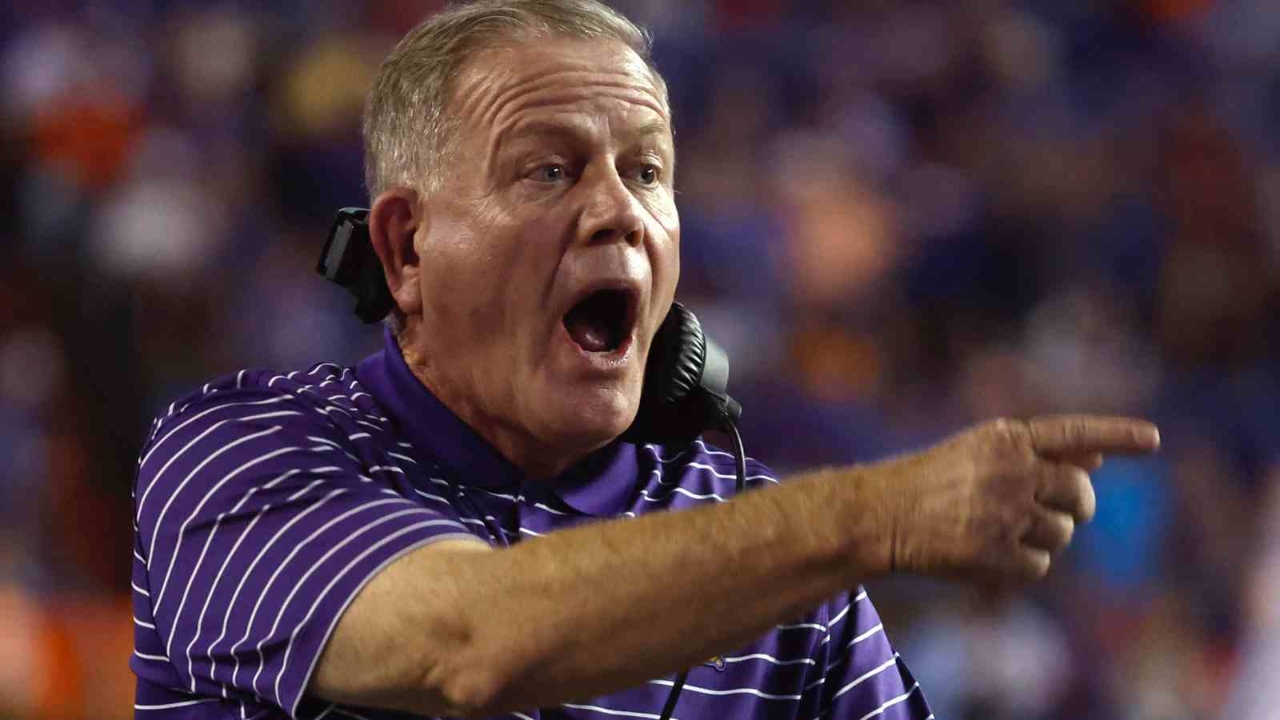 Brian Kelly came to LSU to win the one thing he doesn't have: a