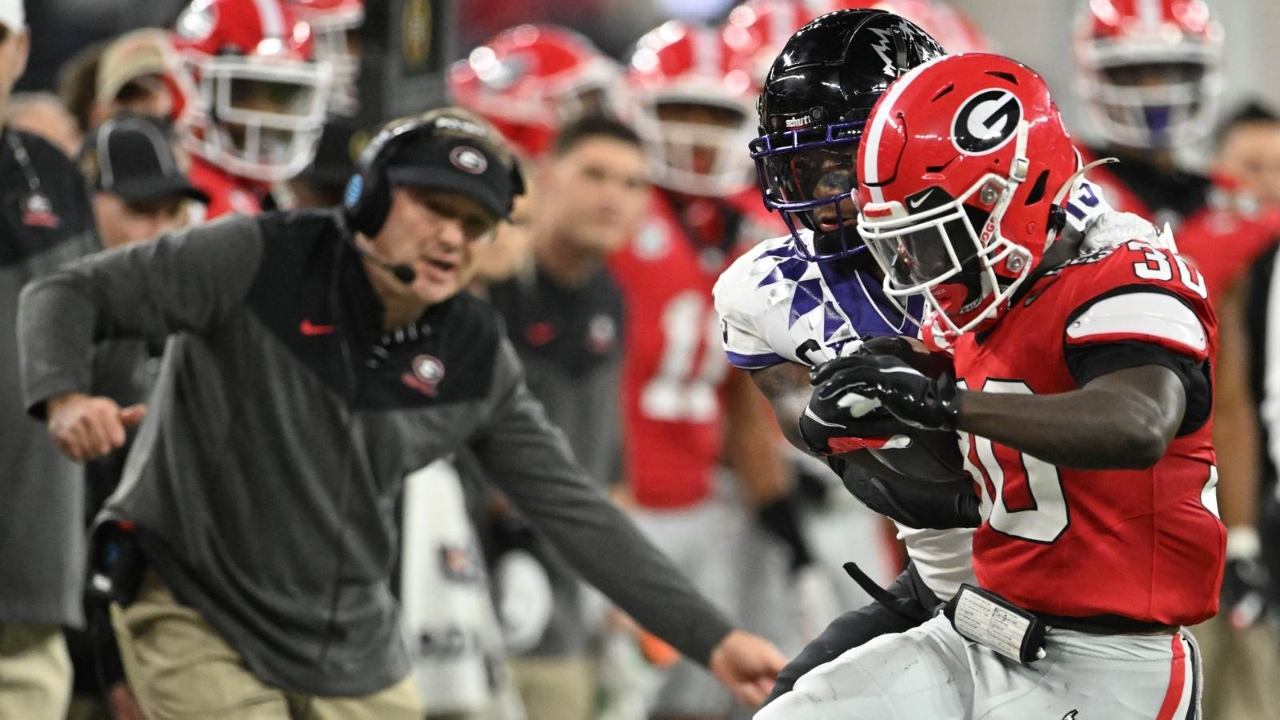 SEC Georgia Bulldogs John Mackey award winner Brock Bowers poster