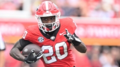 Georgia Football Coach Kirby Smart Raves About Speedy Running Back