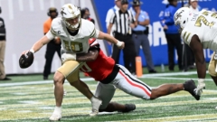 Georgia Tech's Haynes King No Match for Georgia Bulldog Defense