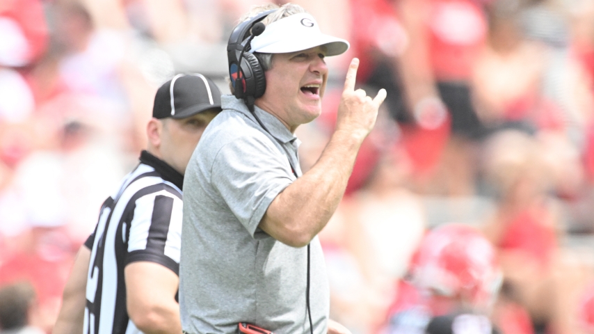 UGA Football Coach Kirby Smart Gives His Thoughts On G-Day Scrimmage
