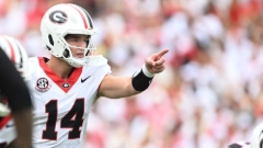 Everything Gunner Stockton Said After UGA Football's 70-20 Win Over Western Kentucky